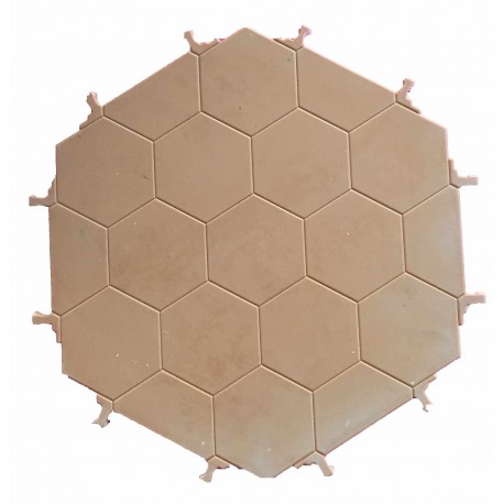 SUELO HEXAGONAL PARA TORRE MEDIEVAL