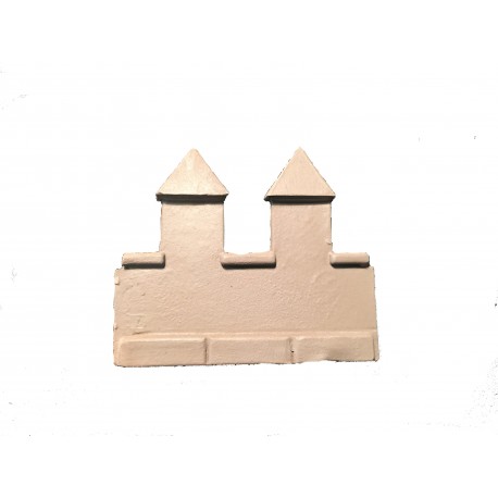 Almena plana para torre