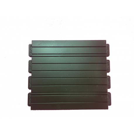 Pared doble vallado madera steck