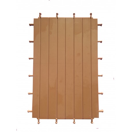 Double triple listing wooden floor