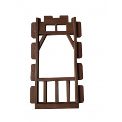 MARCO DE MADERA CON VALLA